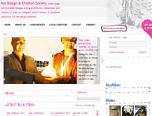 Tablet Screenshot of designandemotion.org